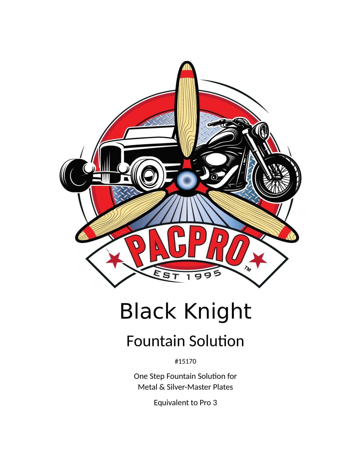 Black Knight Fountain Solution  #15170