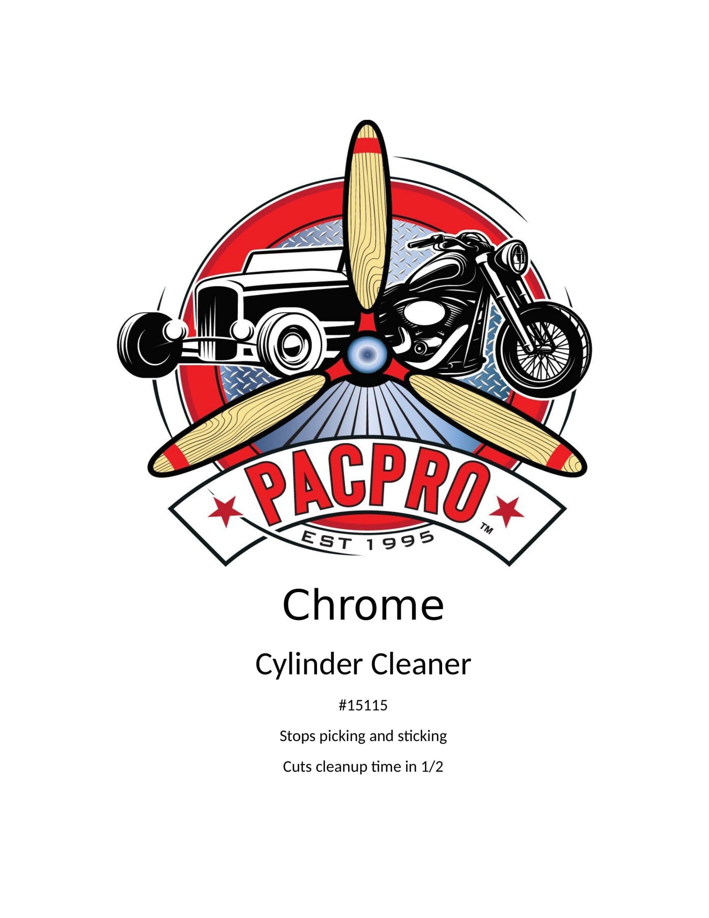 WS Chrome Cylinder Cleaner  #15115